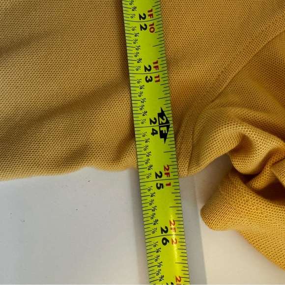 Izod Yellow Polo Shirt Classic Design - Picture 4 of 4